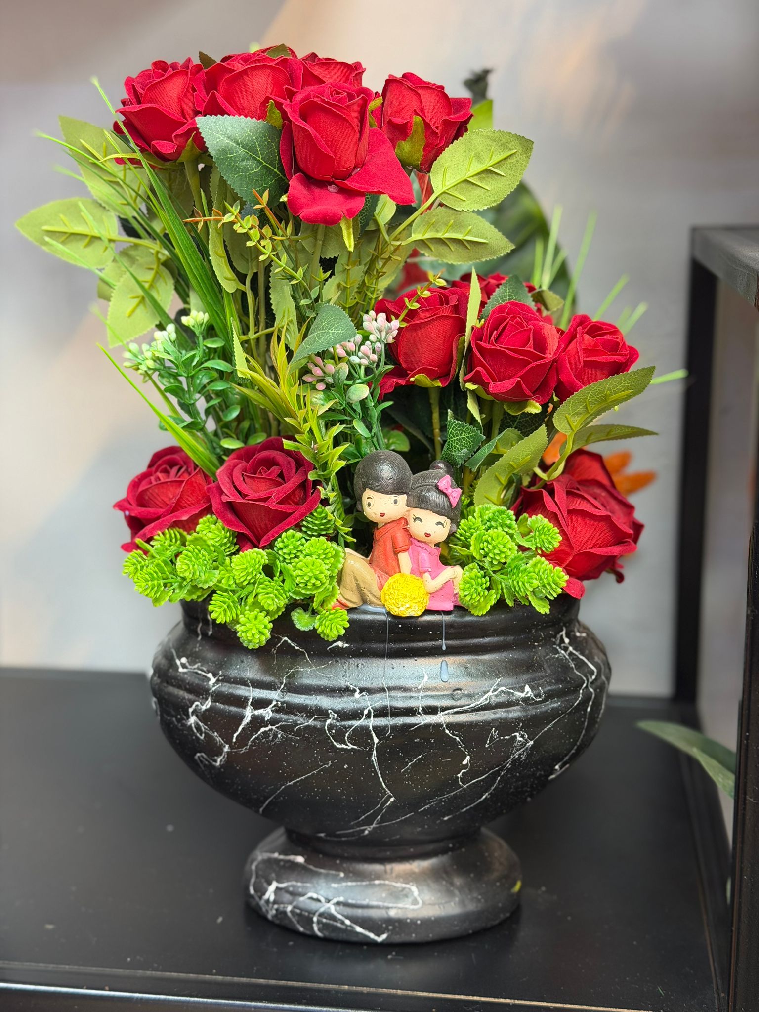 Yapay çiçek aranjman