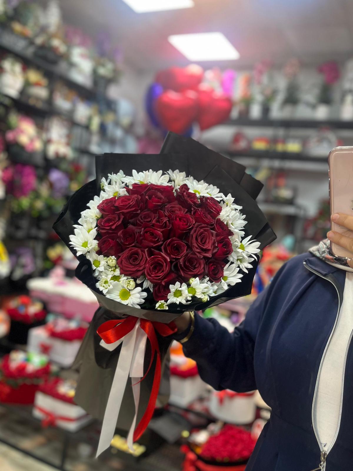 gül buketi 